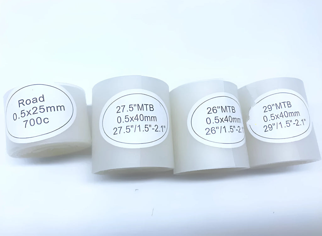 Bicycle stab-resistant tire pad for MTB and road bikes polyurethane polymer 0.5mm thick 40mm wide