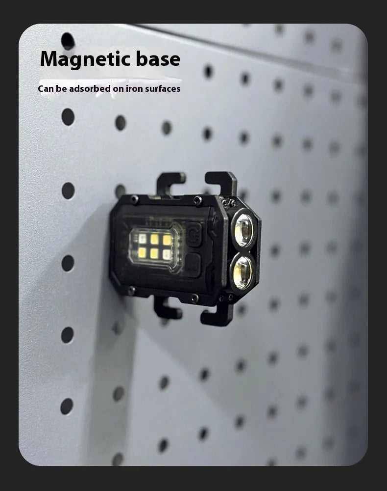 USB rechargeable tactical flashlight with mounting system and charging cable