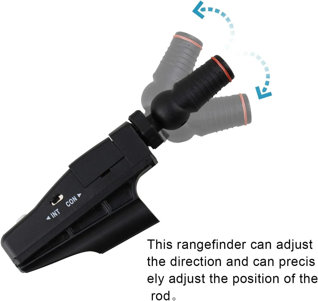 Black golf putter laser aiming instrument for putting alignment improvement