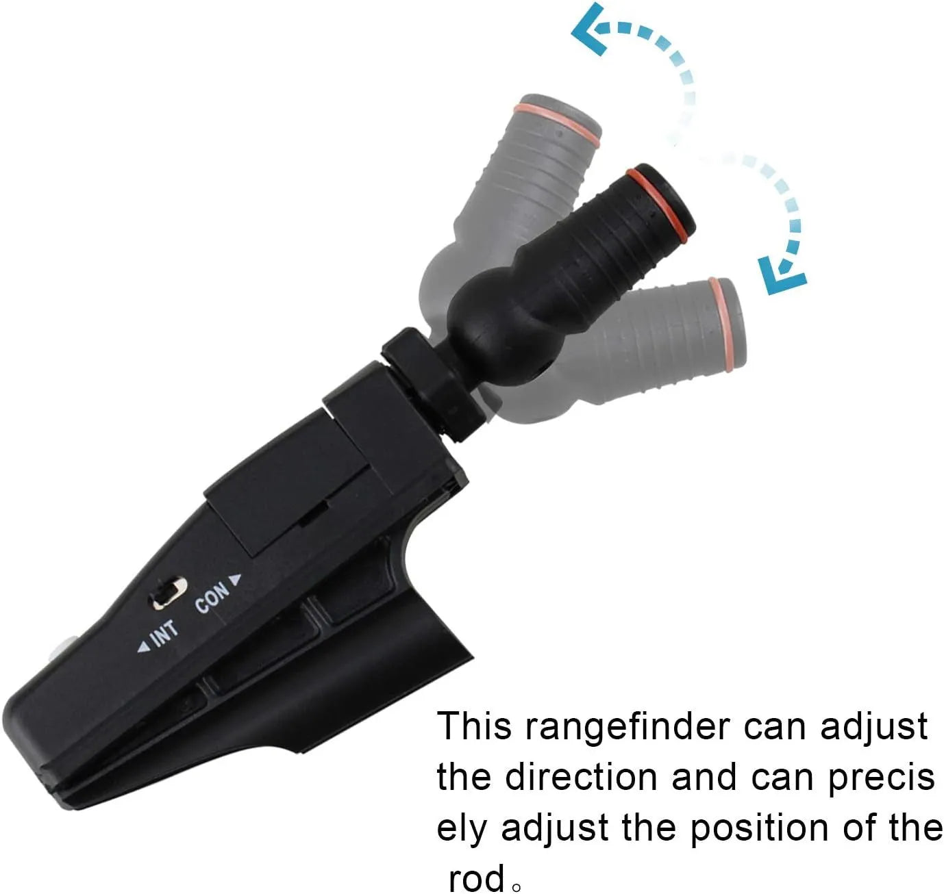 Black golf putter laser aiming instrument for putting alignment improvement
