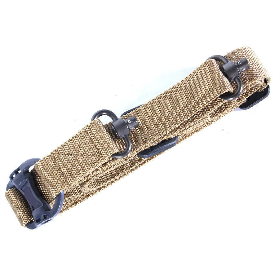 MS4 tactical nylon multifunctional task strap rope extended to show length
