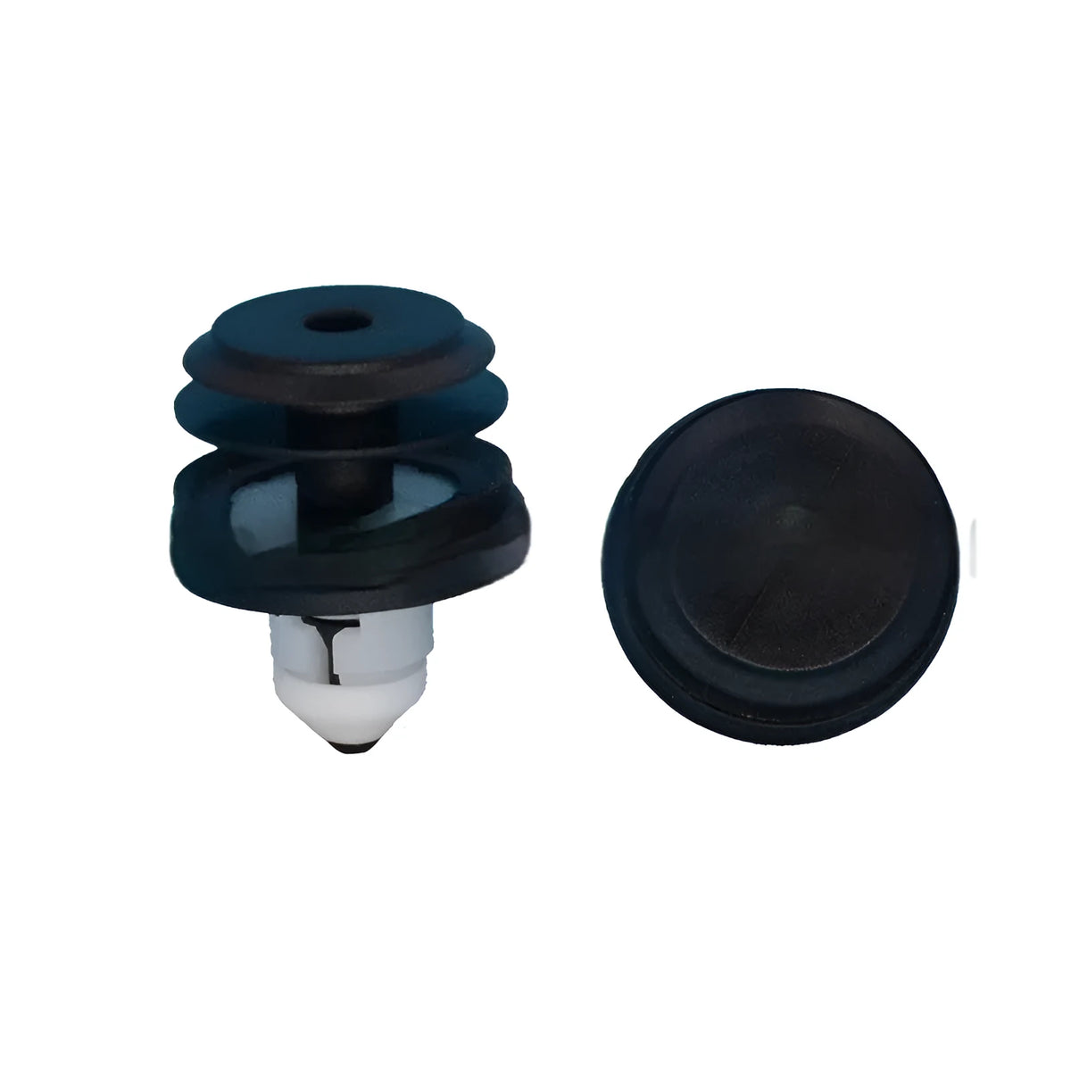 Black plastic nylon door trim panel buckle for BMW, available in 100PCS or 200PCS packs