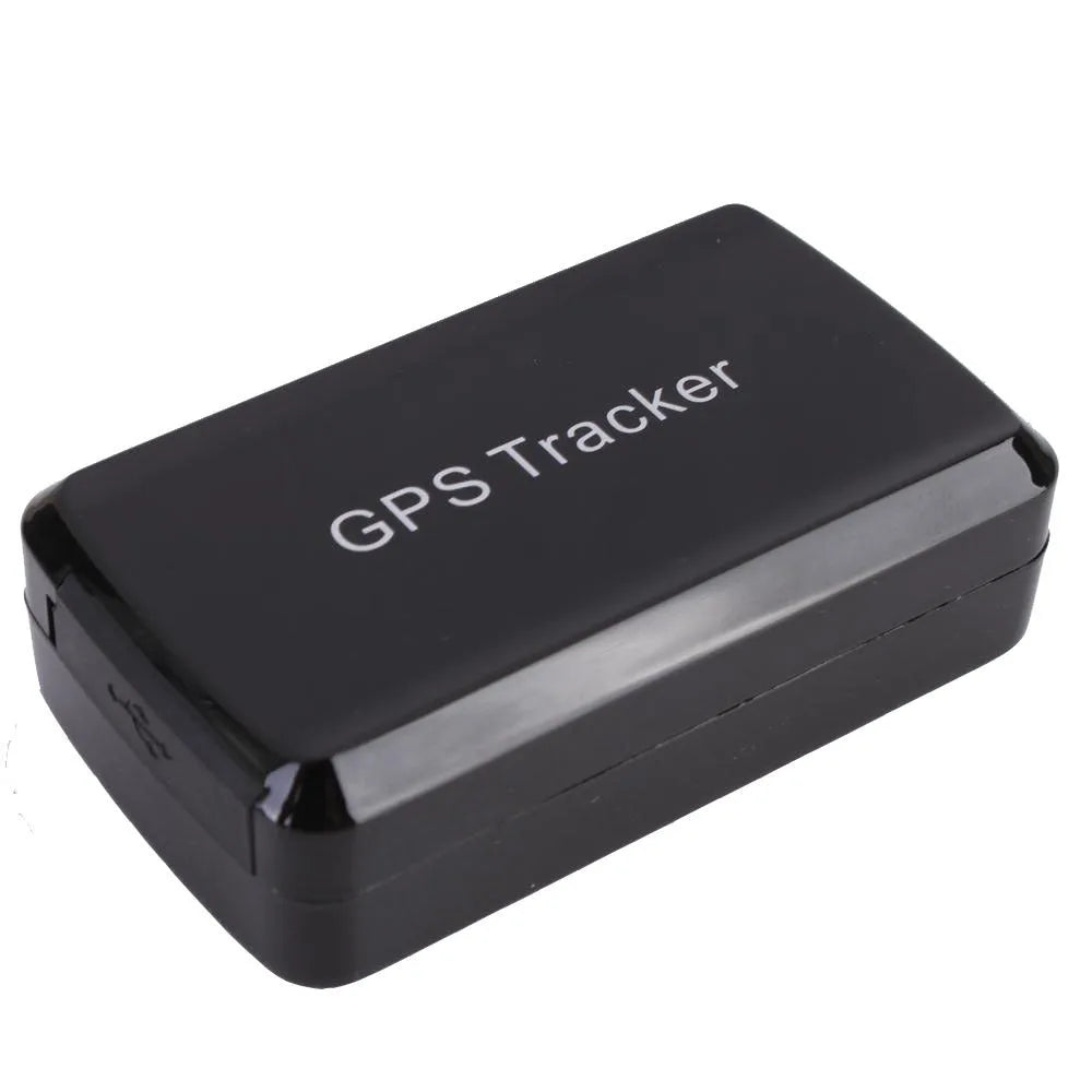 GPS strong magnetic long belt machine positioner in black with 5000mAh battery and mounting accessories