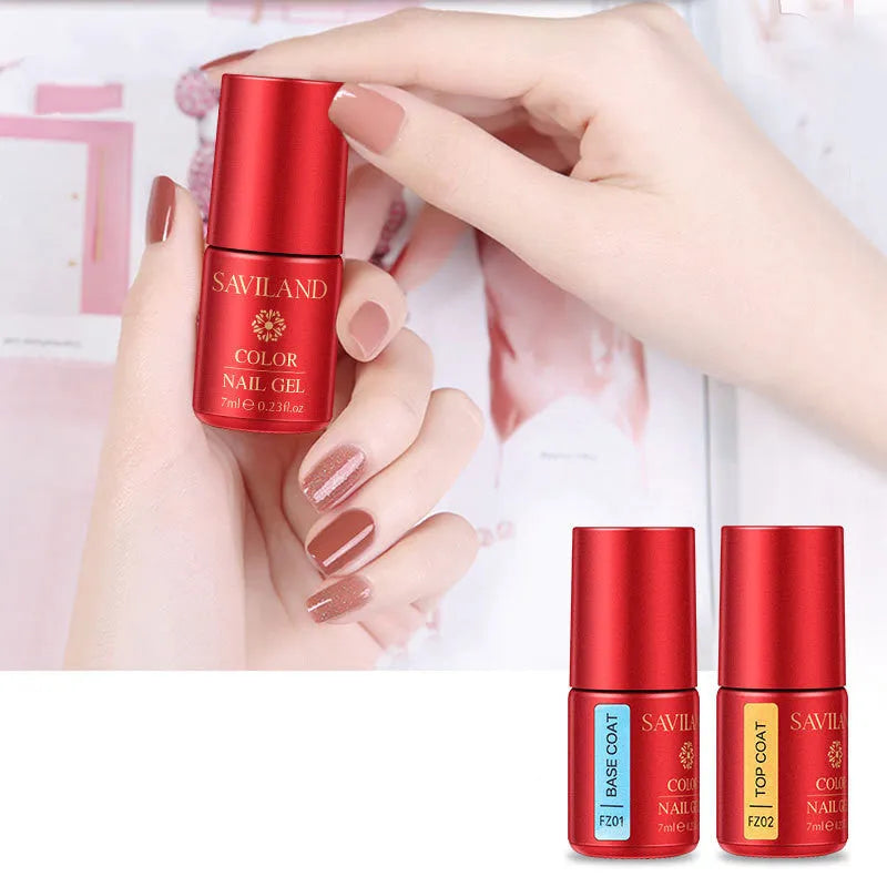 Transparent phototherapy glue 7ml resin nail gel frosted bottom seal