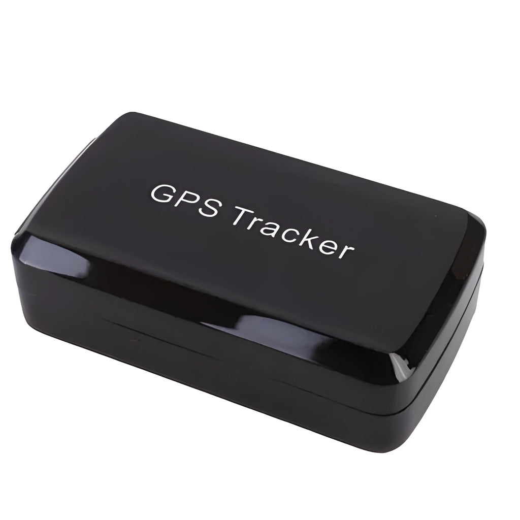 GPS strong magnetic long belt machine positioner in black with 5000mAh battery and mounting accessories