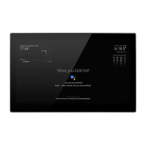 13.3 inch integrated computer touch display unit with voice assistant main control for smart mirror projects.