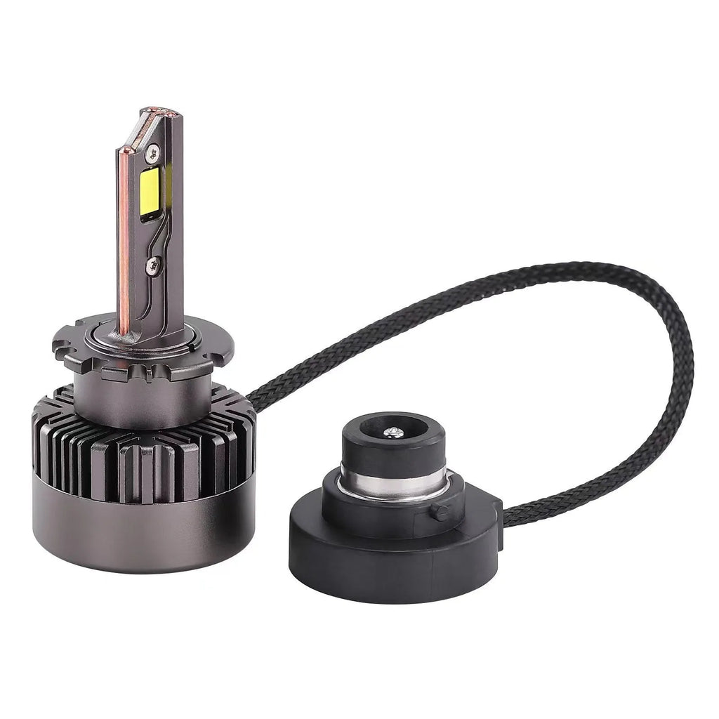 D Series LED car headlight bulb 45W 4500LM with copper tubes for D2SD4S fitment