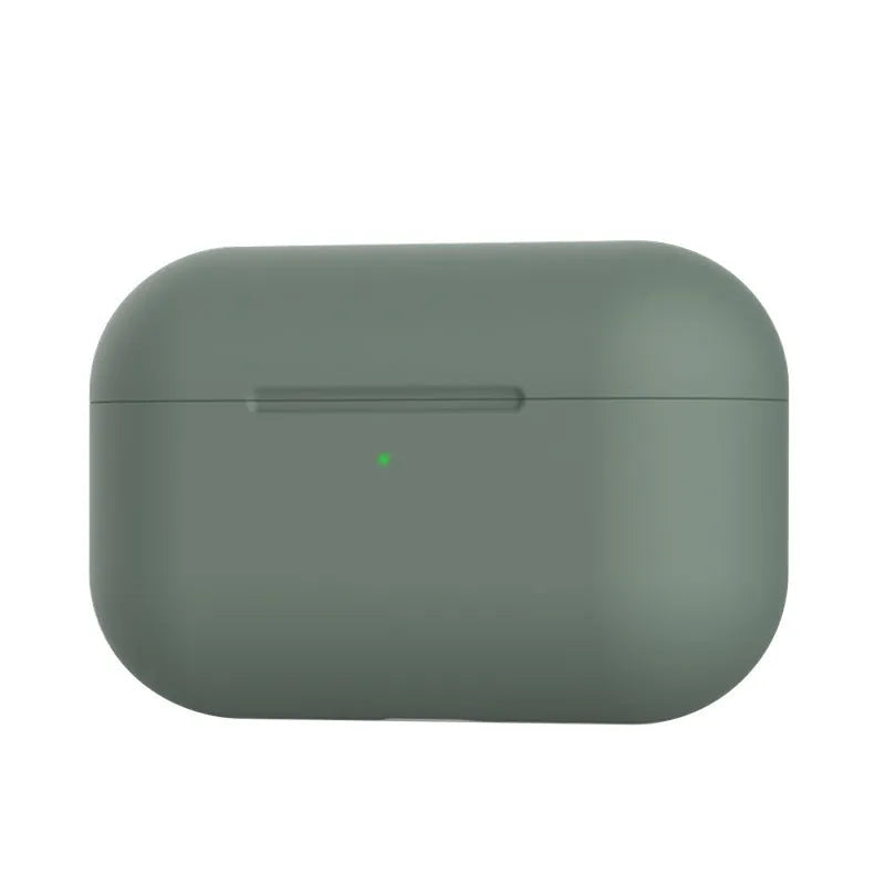AirPods Pro silicone protective cover in multiple colours showing buckle-detailed and solid options