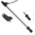 Ceramic derusting nozzle for Karcher pressure washers with stainless steel handle