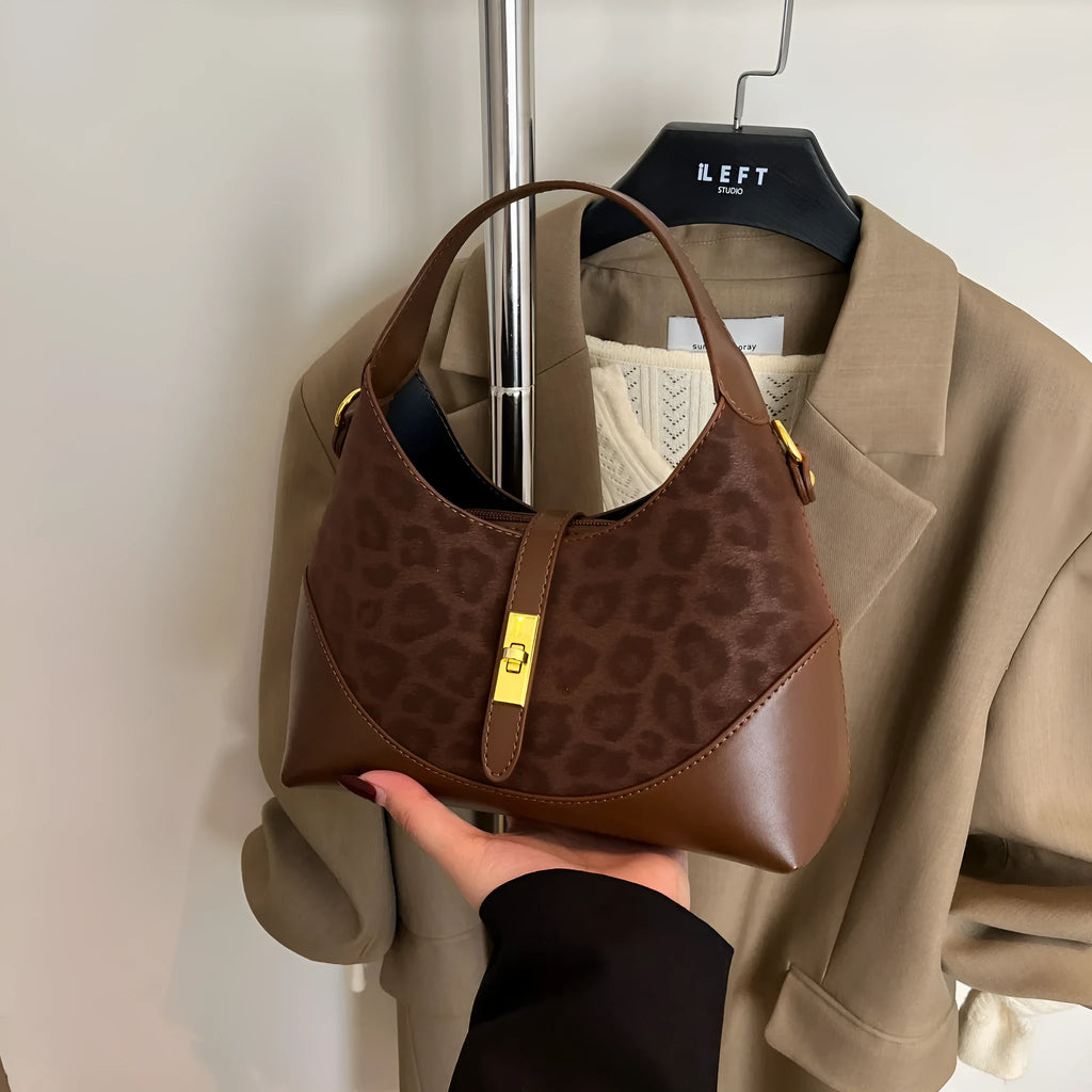 Nylon shoulder messenger bag in red, brown, coffee, or black with single strap and zip changing bag