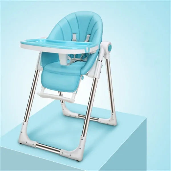 Toddler baby chair with stable anti-fall base in blue colour option for children aged 24 months plus