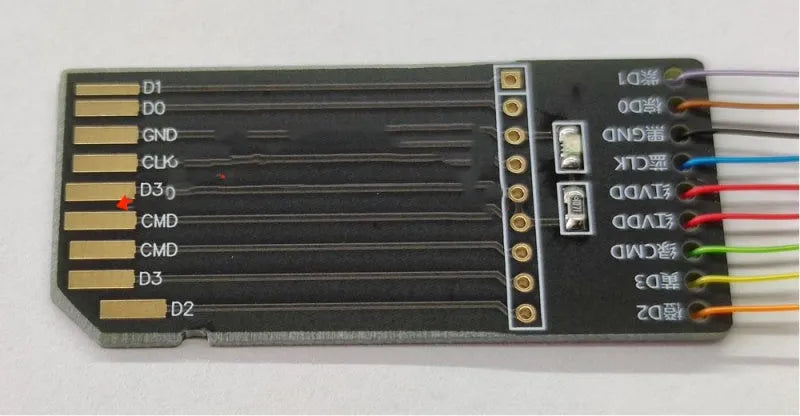 EMMC read and write diagnostic tool for car audio host repair on BMW Audi Mercedes Porsche vehicles