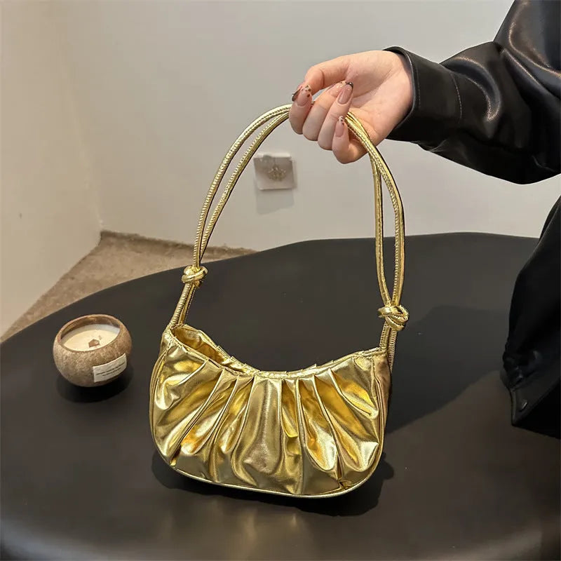 Korean style soft horizontal square messenger bag in black with sandwich pocket compartments