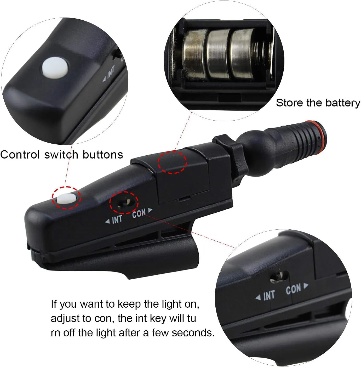Black golf putter laser aiming instrument for putting alignment improvement