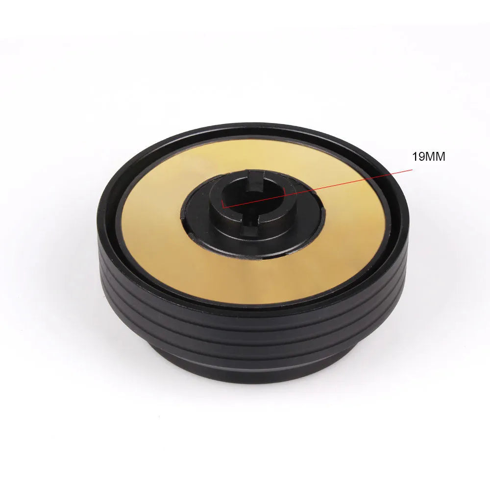 Black steering wheel base fitting for Honda Civic EG110H and EK130H automotive modification