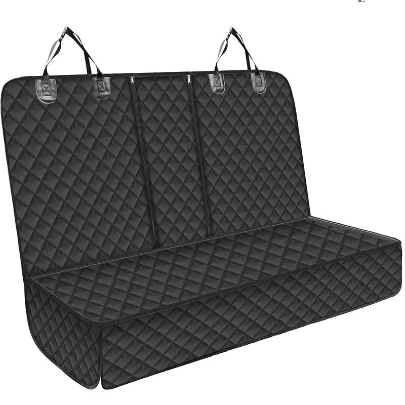 Black cloth car rear seat load pad for dogs with water and dirt resistance, designed for Volkswagen Currency