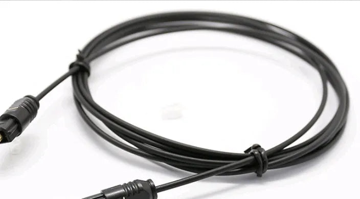 OD2.2 optical fibre audio cable for digital transmission with slim 2.2mm profile