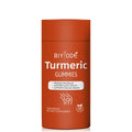 Organic turmeric gummies supplement by biyode in a bottle with 60 pieces