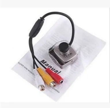Mini wired analog camera with metal body and 3.6mm lens for home surveillance