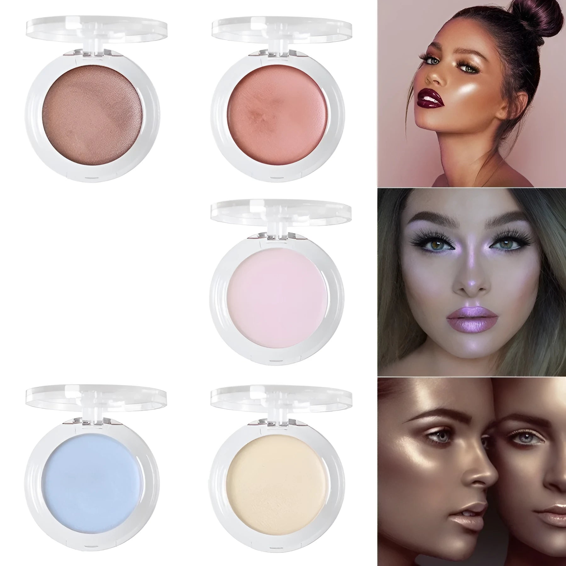 High-light brightening repair paste eye cream in a colour box, 19g, available in multiple shades