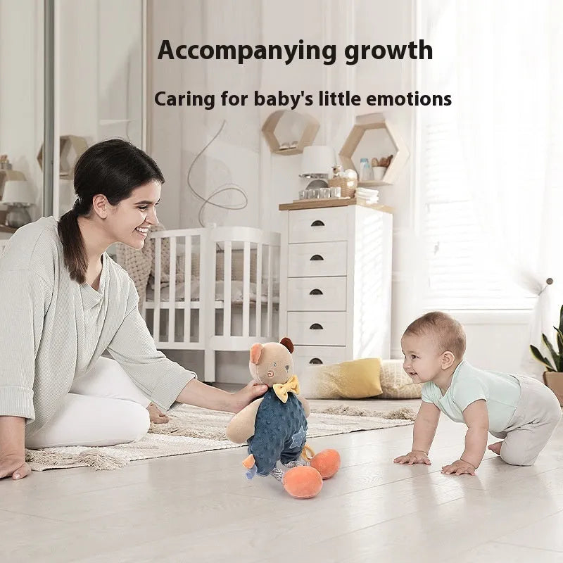 Baby soothing towel doll 30cm plush Little Bear Parker infant sleep toy soft comfort doll