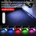 Universal car door warning LED light with ABS plastic housing for anti-collision safety.