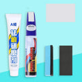 Automotive paint repair pen and scratch repair fluid 4-piece set with ten colour options