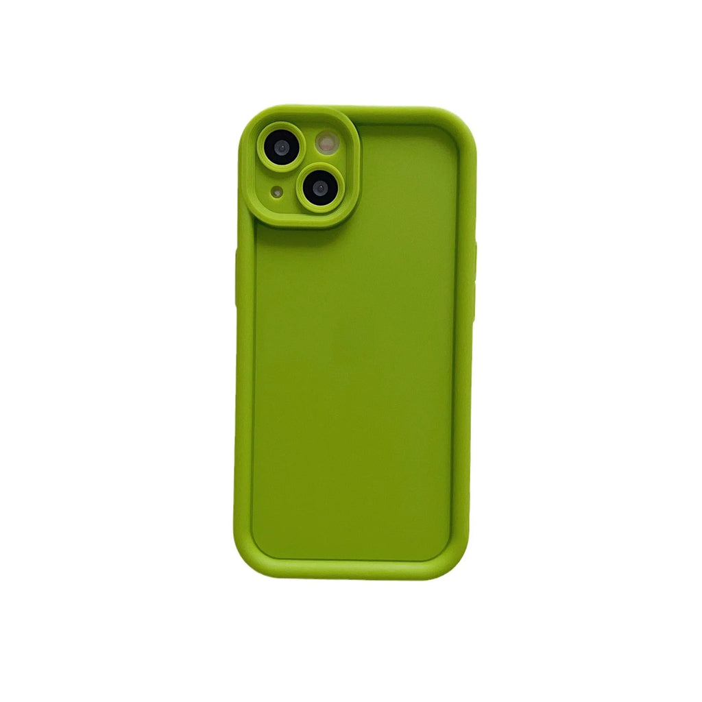 Frosted TPU Xiaomi phone case in solid colour with bracket, lanyard, and anti-fall soft shell