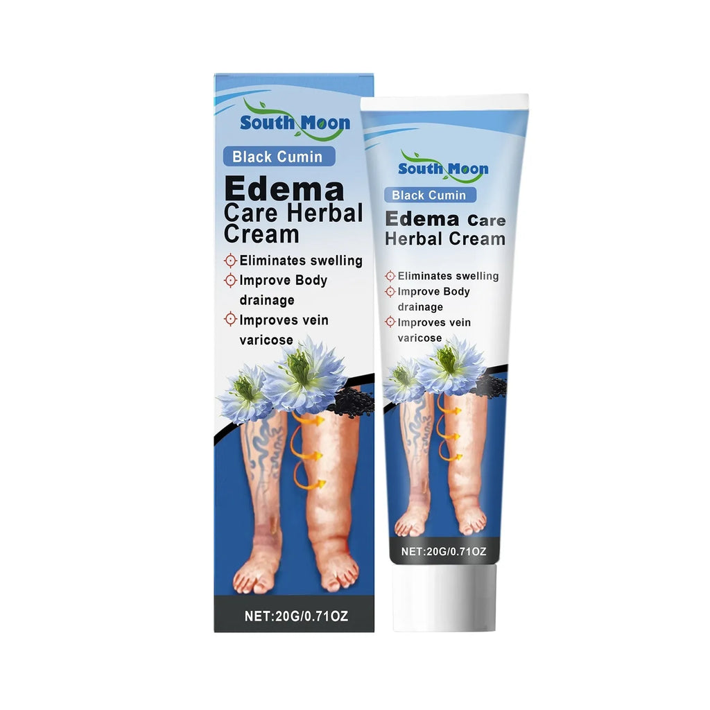 20g tube of herbal leg cream with black grass seeds and horse chestnut extracts