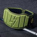 Abdominal exercising band for waist protection during weight training exercises