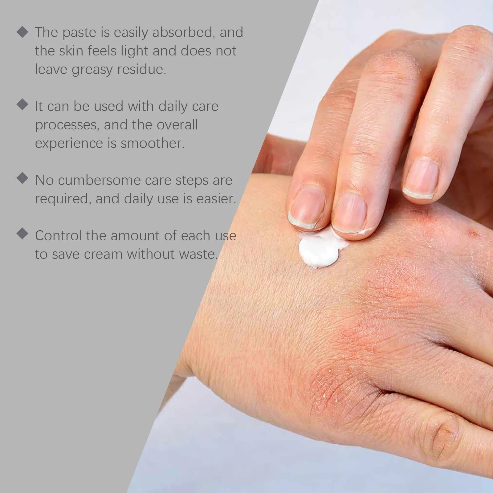 75g jar of Skin Neck Repair Cream with Bifidobacterium and Mint Leaf ingredients.