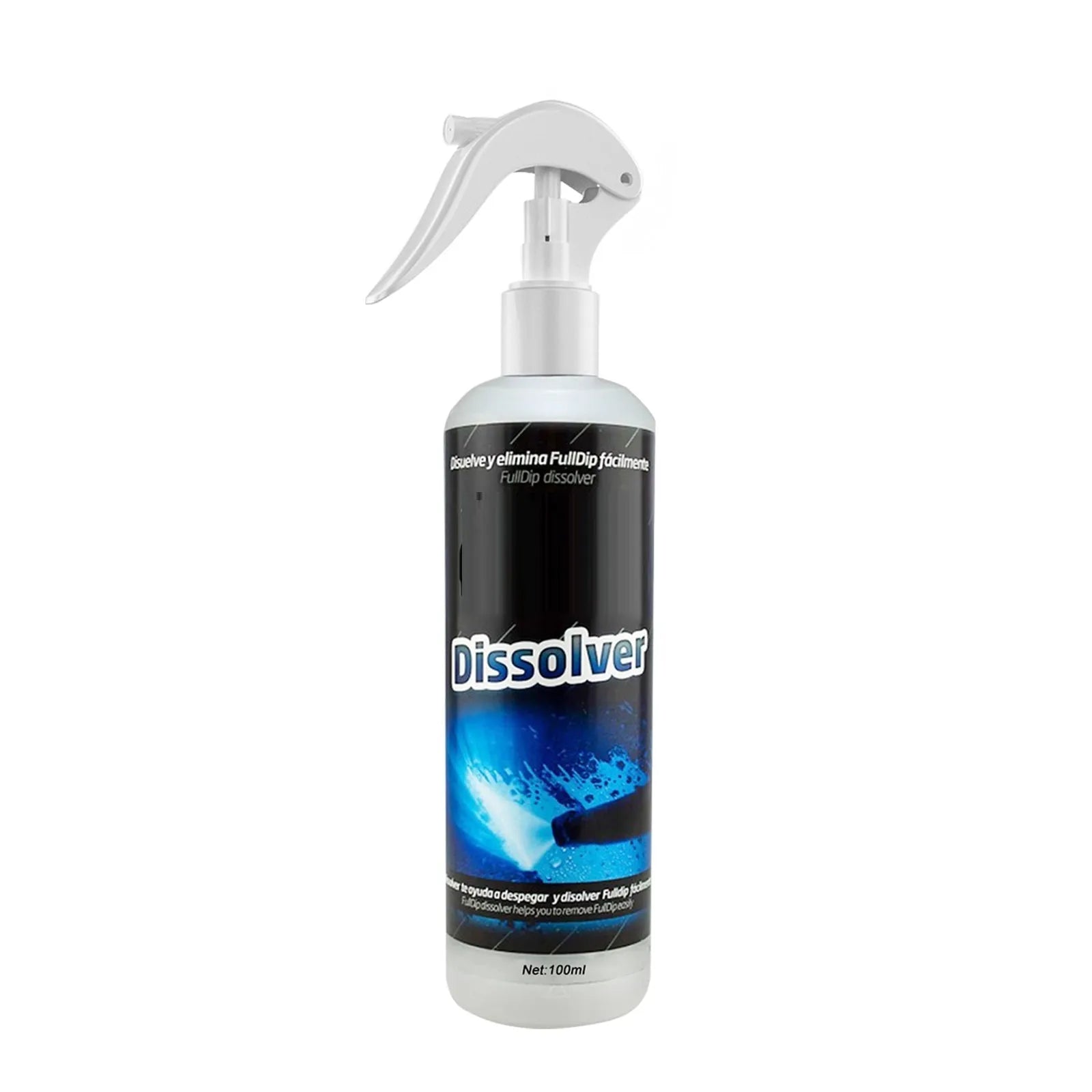 100ml car foam cleaning agent bottle for interior upholstery and exterior paint maintenance
