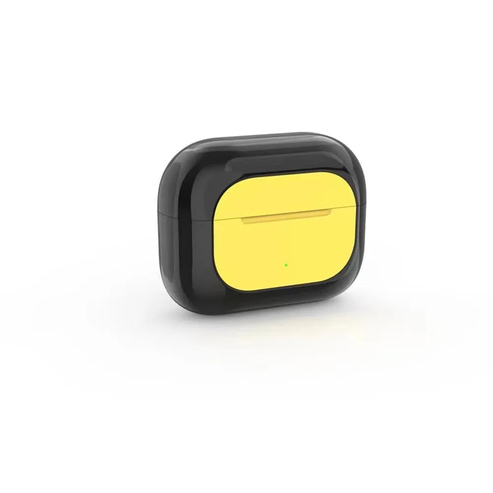 Jerry cartoon wireless Bluetooth headphones in black, white, or yellow colours with earplug design
