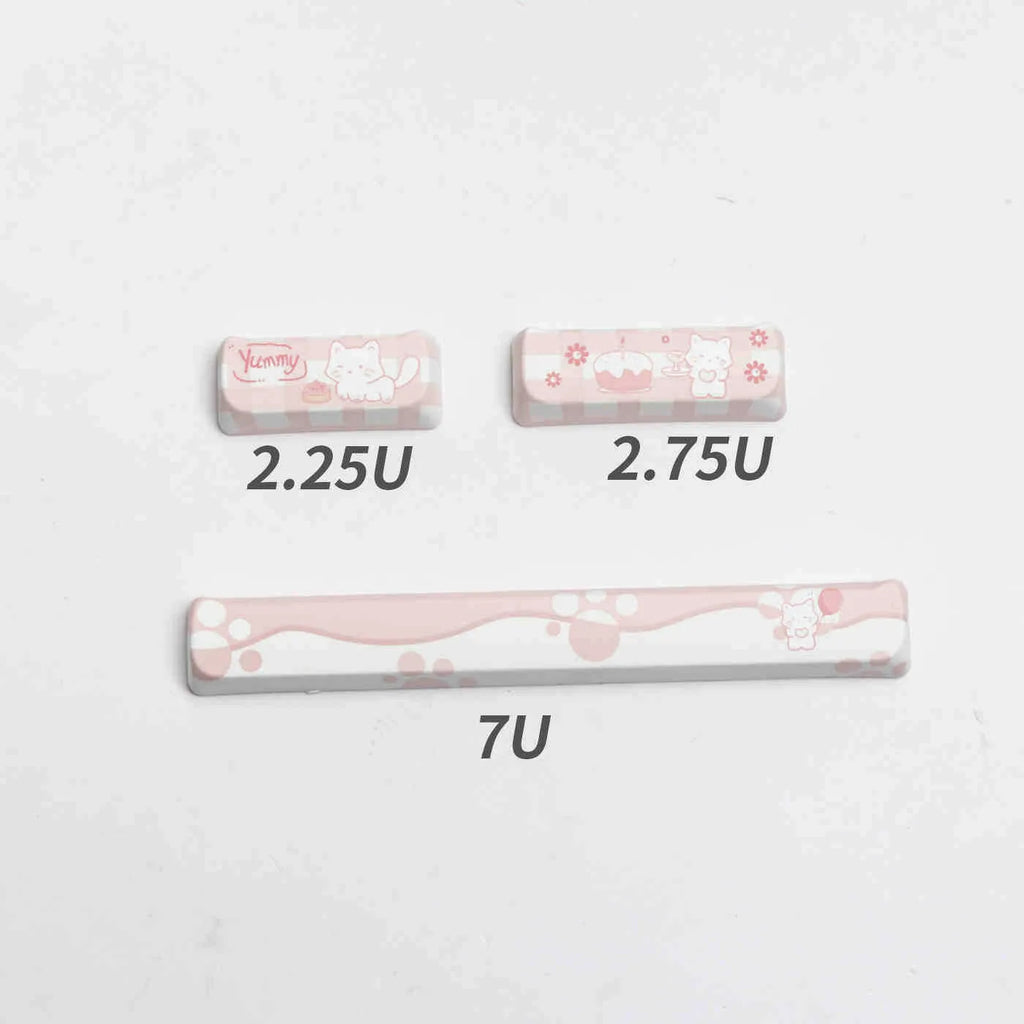 Complete PBT sublimation key cap set for mechanical keyboards showing over 98 keys