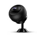 Wireless WIFI surveillance camera with ABS plastic housing showing lens and connectivity ports