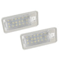 LED license plate light for Audi vehicles, 12V 4W 6500K cool white, PC material housing