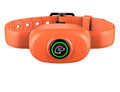 Remote control dog training collar with waterproof rechargeable design in black and orange colour options