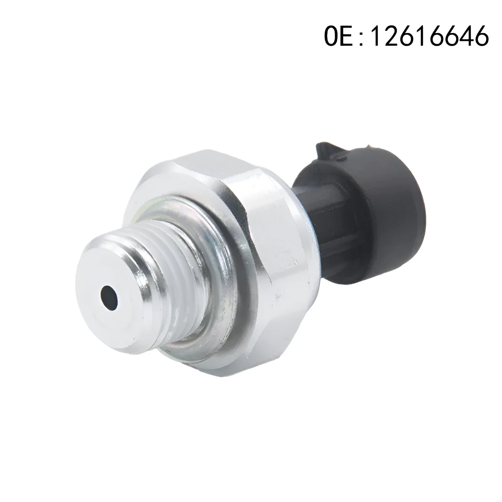 Silver metal fuel pressure sensor for GM and Ford vehicle applications