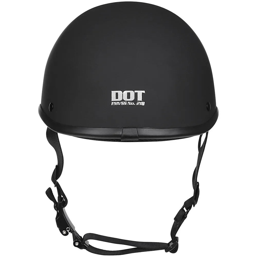 Retro style motorcycle helmet with ABS construction in multiple colour options