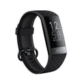 Y6 Black smart bracelet with touchscreen displaying heart rate and blood pressure readings
