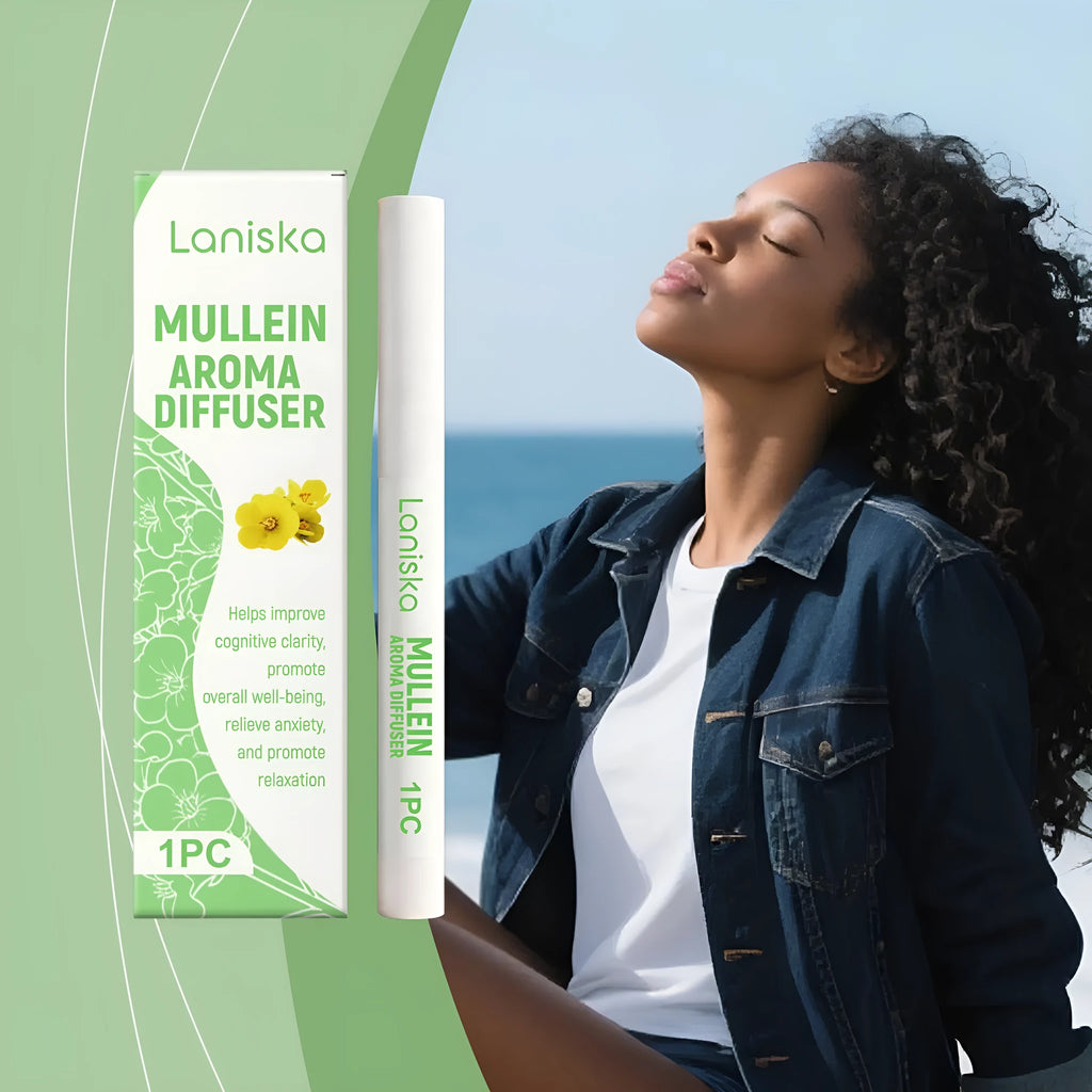 Verbascum Thapsus aromatherapy breathing stick in standard specification for universal skin type body care