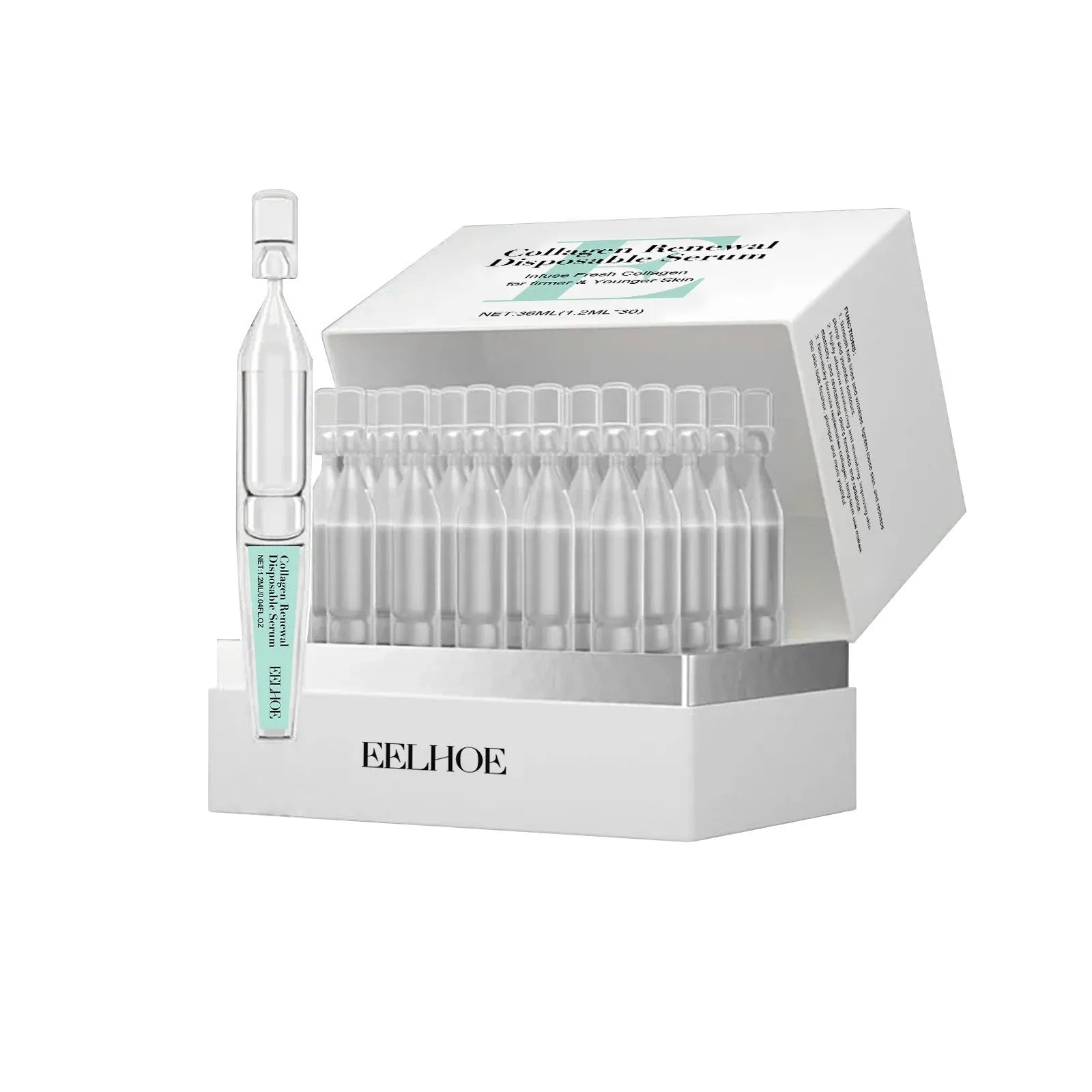 30 individual sachets of single-use moisturising skin care solution with precise 1.2ml dosing