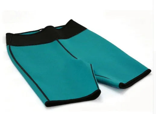 Women's sports shapewear body corset in neoprene and nylon, sizes S to 5XL, blue black pink orange colour matching