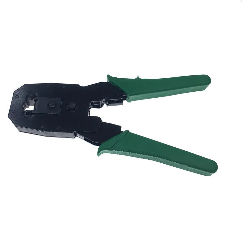 Network tool stripping pliers with 200mm length, 6mm stripping diameter, tool steel clamp head and rubber handle