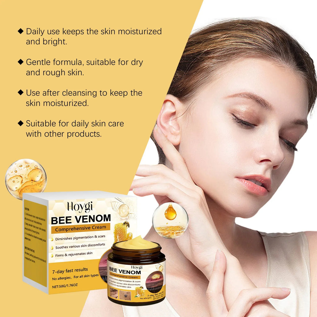 50g jar of skin neck care cream with hyaluronic acid and collagen