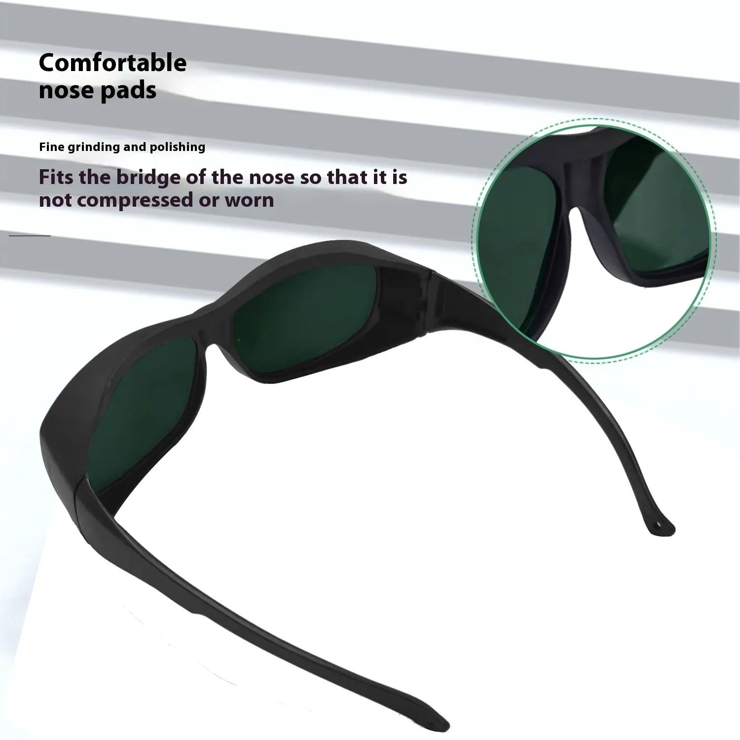 Photon skin rejuvenation laser protection safety goggles with PC lens.