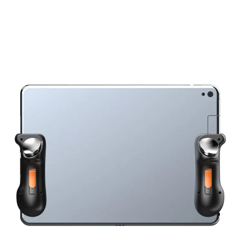 Mobile gamepad trigger set ABS plastic 13cm x 11cm x 6cm black with orange and yellow options