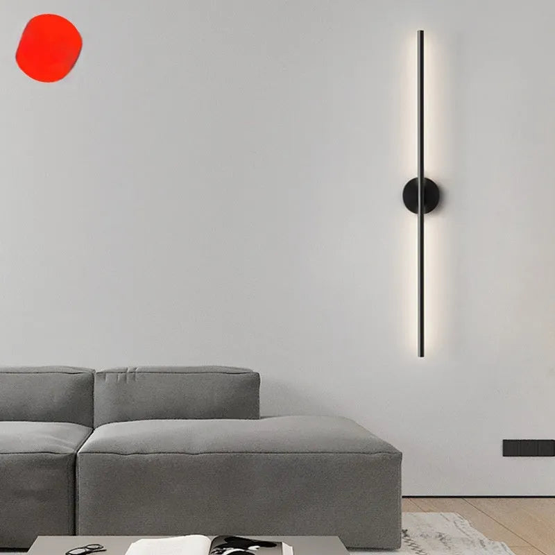 Creative minimalist background wall lamp with acrylic lampshade 220V light luxury style model 6643-B