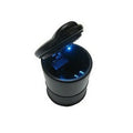 Black covered car ashtray in high flame retardant PBT, high temperature resistant, about 250g, universal fit