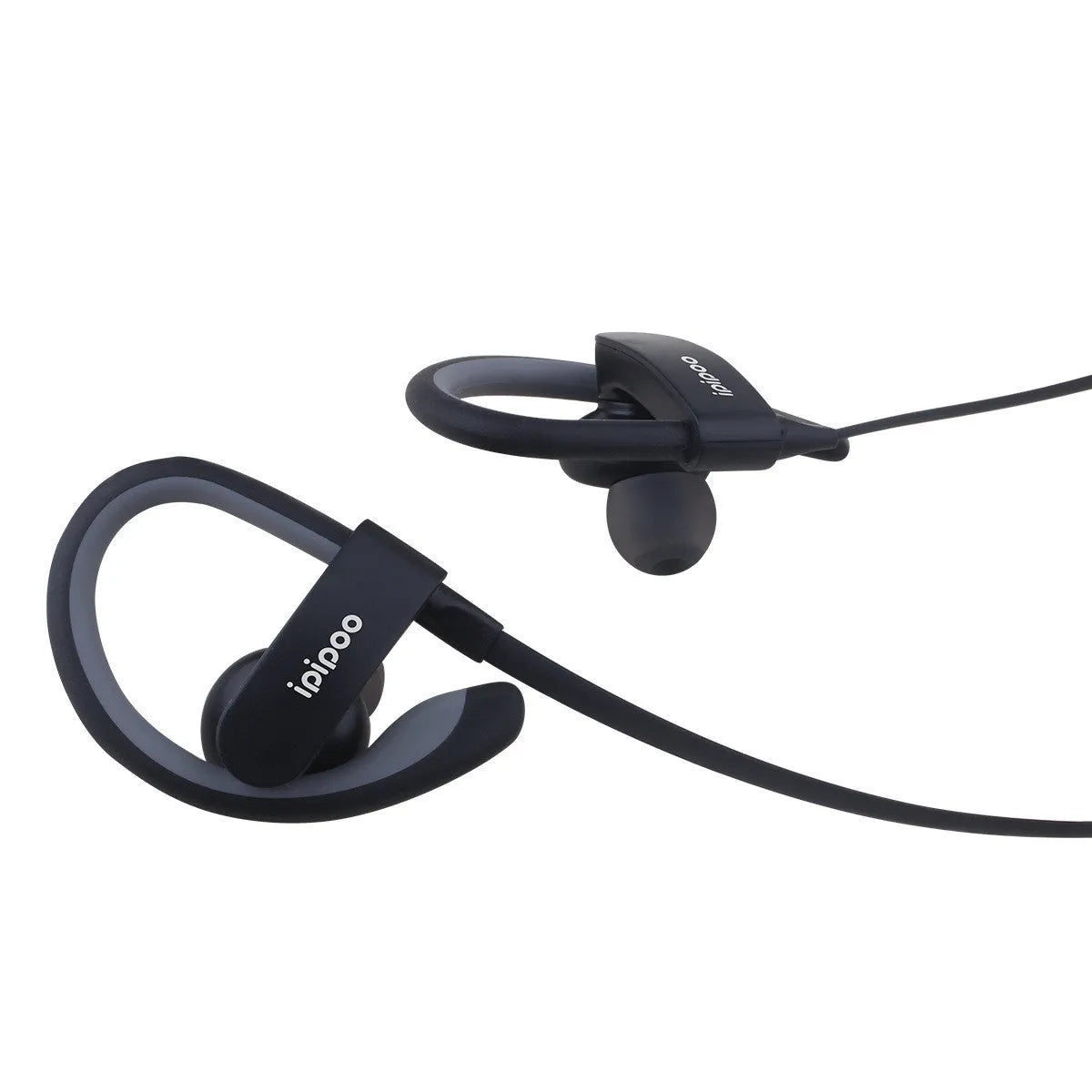 Wireless Bluetooth sports running headphones in blue, grey, red, and yellow colour options